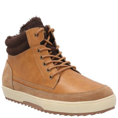 Zapatilla Cuero Slalom Café