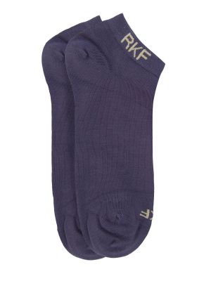 Imagen 2 del producto Calcetin Bambú Hombre Ped Liso Azul