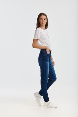 Imagen 2 del producto Jeans Mujer Triblend Stretch Mid-Rise Skinny Azul