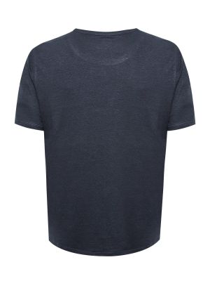 Imagen 2 del producto Polera Lino Orgánico Hombre Linen Azul