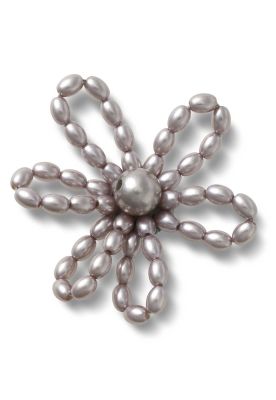 Jibbitz Crocs Margarita De Cuentas Plateado