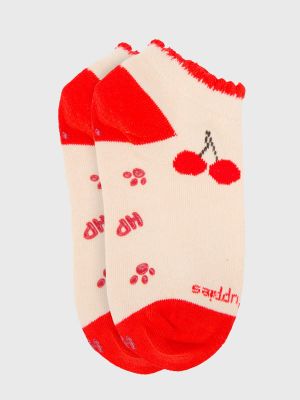 Imagen 2 del producto Calcetin Algodón Niña Ped St Cherry Beige