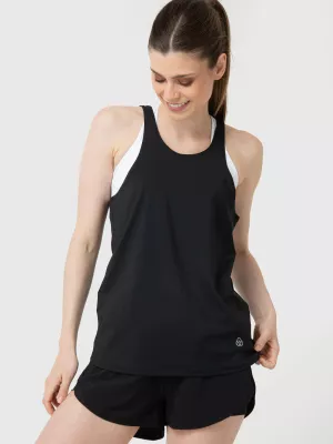 Polera Mujer Tank Cloe Aloe Negro