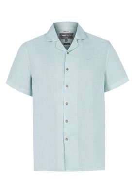 camisa Lino Orgánico Verde Braga Hombre