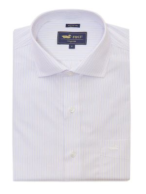 Camisa Libre de Arrugas Algodón Hombre Beige