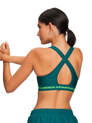 Imagen 2 del producto Peto UA Armour Mid Crossback Verde Mujer