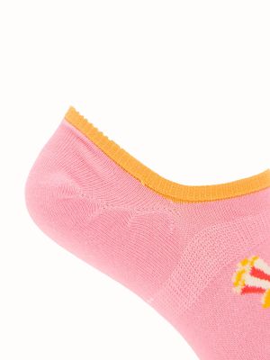 Imagen 2 del producto Calcetín Algodón Mujer Inv Popcorn Rosado