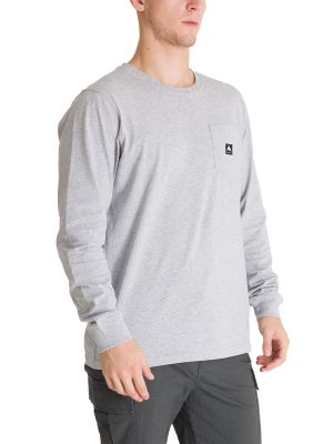 Imagen 2 del producto Polera Manga Larga Hombre Colfax Gris Burton