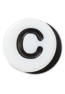 Jibbitz C Pequeña Carta de Amistad Blanco