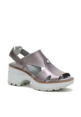 Sandalia Carina Plateado Mujer