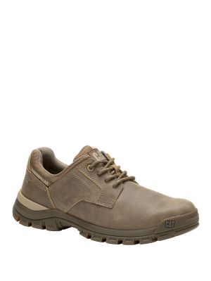 Zapatilla Cuero Hombre Threshold Low Café Oscuro