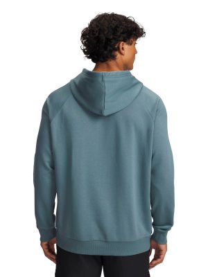 Imagen 2 del producto Polerón Lifestyle para hombre Rival Fleece Logo azul 