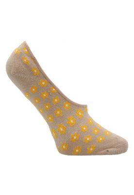 Imagen 1 del producto Calcetín Ocre Miniflor Mujer