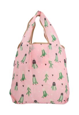 Bolsa Poliéster Mujer Shopping Cactus Rosado
