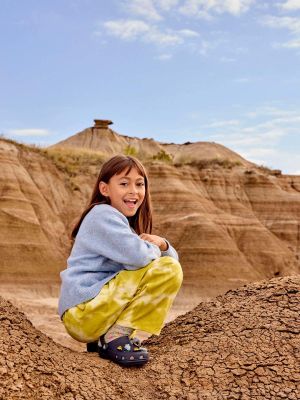 Imagen 2 del producto Zueco Crocs Niño Classic K Azul Oscuro