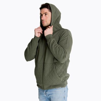 Imagen 2 del producto Poleron Hombre Russell Verde Oscuro 