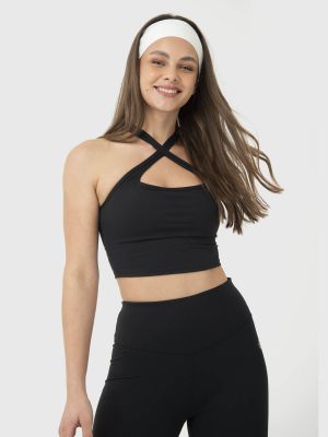 Peto Mujer Cross Back Negro