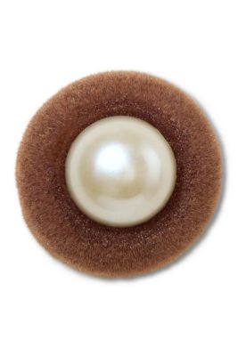Jibbitz Perla Óxido Terciopelo SMT Café