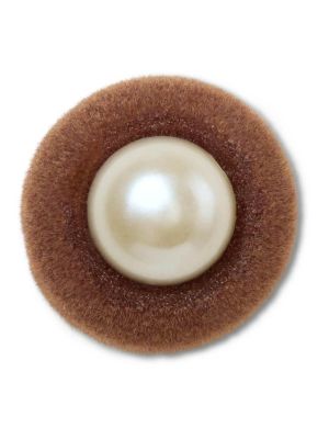 Jibbitz Perla Óxido Terciopelo SMT Café