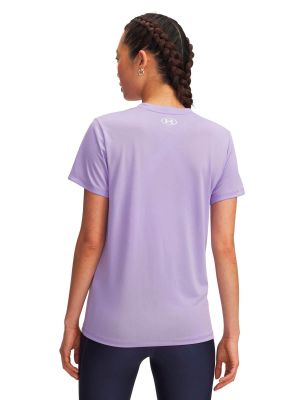 Imagen 2 del producto Polera Manga Corta Training para mujer Tech V-Neck morado 