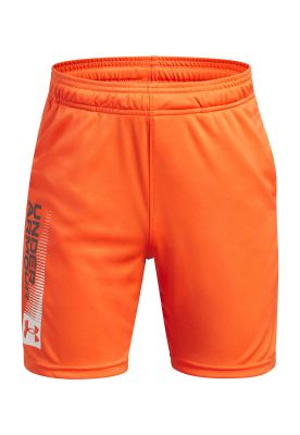Imagen 1 del producto Short Ua Tech Wordmark Naranjo Para Niño