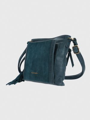 Imagen 2 del producto Cartera Ecocuero Mujer Lek Cross Azul