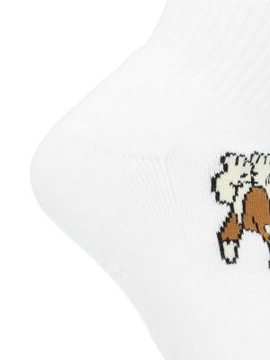 Imagen 2 del producto Calcetín Algodón C Dog Sportrib Blanco Niño