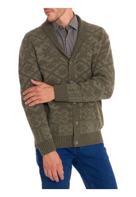 Chaleco Lana Hombre Edimburgo Verde