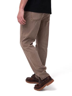 Imagen 2 del producto Jeans Rectos Mujer Confort Café Claro