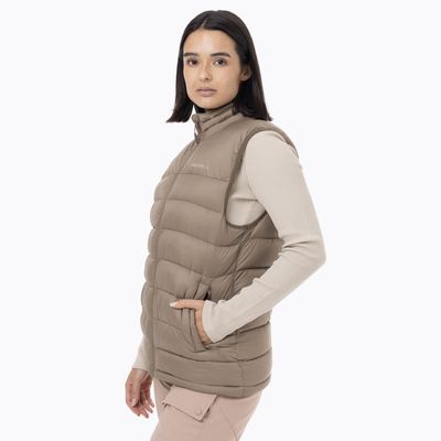 Imagen 2 del producto Parka Sin Mangas Mujer Hazeis Café