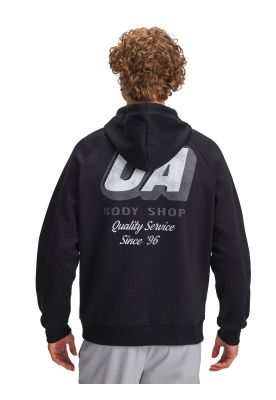 Imagen 2 del producto Polerón Lifestyle hombre Rival HBR Logo negro