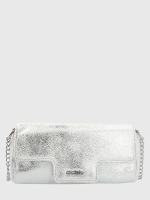Cartera Plateado Carlo Shoulder Mujer