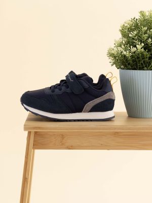 Imagen 2 del producto Zapatilla Cuero Janet-K Vl Niño Azul