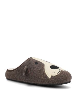 Imagen 2 del producto Pantufla Hp Slipper Bordercol Chocolate