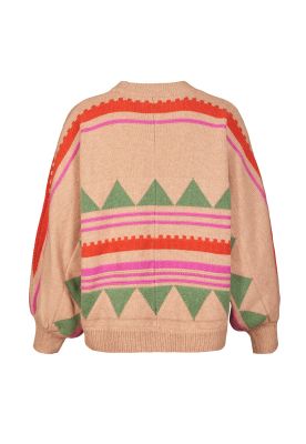 Imagen 2 del producto Sweater Lana Mujer Carmin Rosado