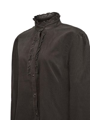 Imagen 2 del producto Blusa Algodon Organico Mujer Borage Café