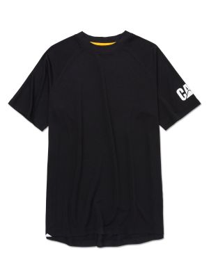 Polera M/Corta Lightweight Cooling Crw Hombre Negra