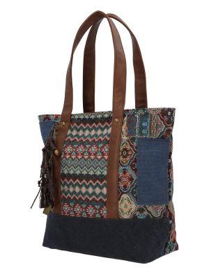 Imagen 2 del producto Cartera Textil Mujer Faui Tote Azul