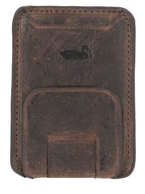 Billetera Cuero Café Phone Cardmagnet Unisex