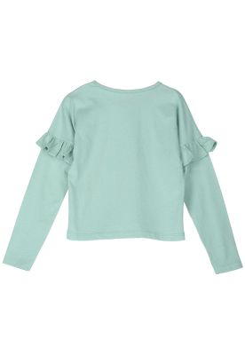 Imagen 2 del producto Polera Niña Butterfly Verde Claro