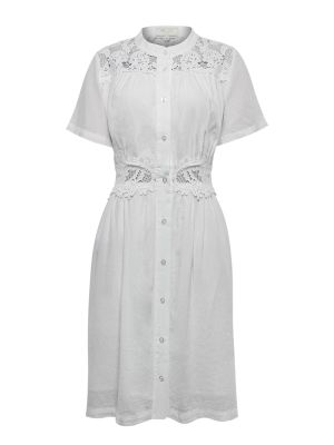 Vestido Lino Orgánico Mujer Geneva Blanco