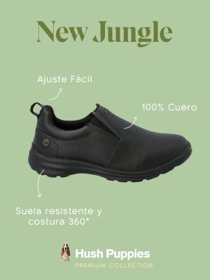 Imagen 2 del producto Zapato Niño Cuero New Jungle Negro