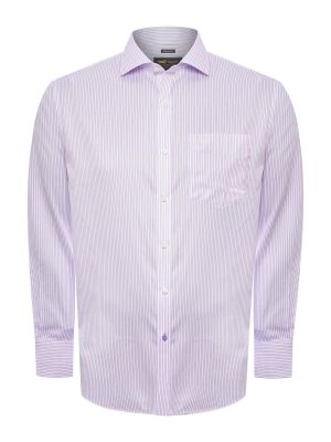 Imagen 2 del producto Camisa Libre de Arrugas Algodón Lila Hombre