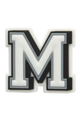 Jibbitz Letra M Blanco