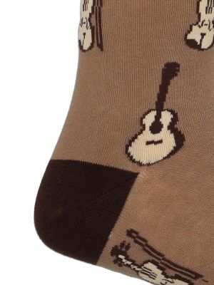 Imagen 2 del producto Calcetín Algodón Hombre C Instrument Café