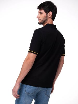 Imagen 2 del producto Polo Manga Corta Hombre Caterpillar Slim Negro