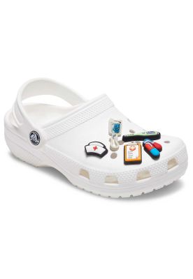 Imagen 2 del producto Jibbitz Crocs Pack Enfermería At Work Blanco
