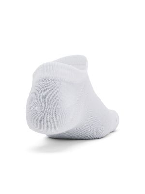 Imagen 2 del producto Pack 3 Calcetines Unisex UA Essential Blanco
