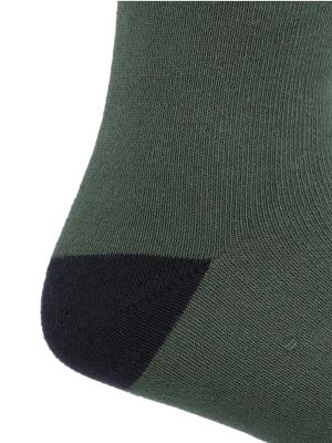 Imagen 2 del producto Calcetín Algodón Hombre Heavy Stripe Verde