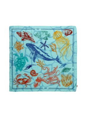 Imagen 2 del producto Pañuelo Seda Mujer Rkf Silk Baltic Multicolor